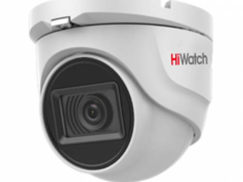 5 Мп купольная HD-TVI видеокамера  с EXIR-подсветкой до 30 м и микрофоном