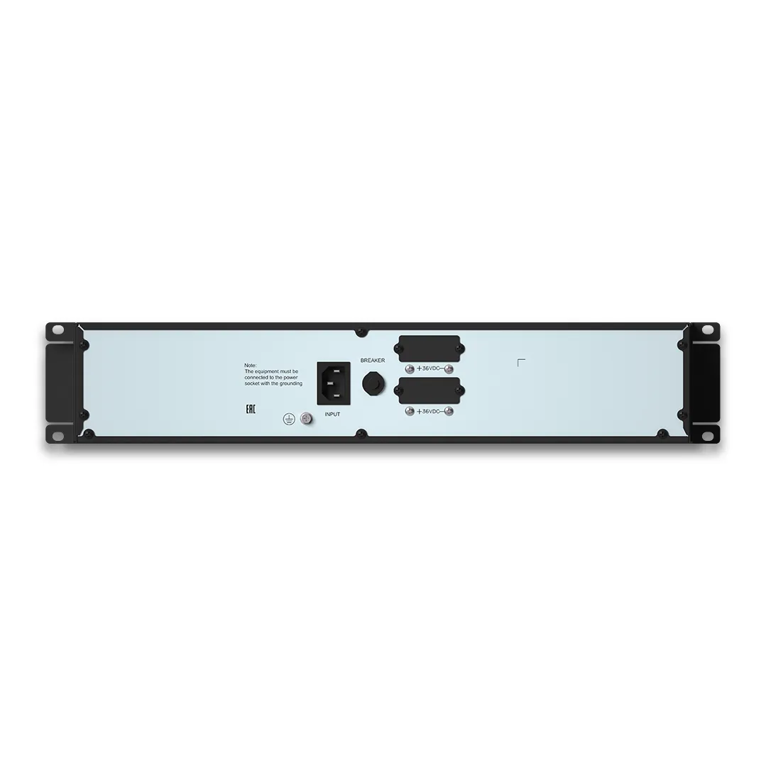 Бастион SKAT BC 36/18S3 RACK P3 - блок батарейный 2U, 36В, 18Ач, ЗУ, для ИБП со встр. АКБ
