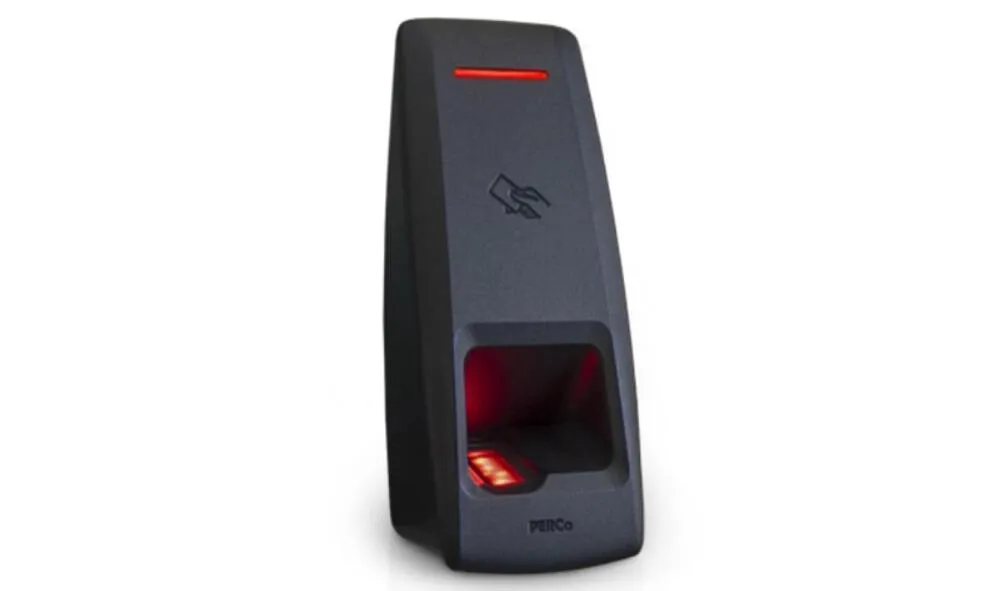 PERCo Биометрический контроллер PERCo-CL15.1 с встроенным сканером отпечатков пальцев и RFID-считывателем карт доступа