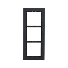 Dahua VTM24P3 - Металлическая рамка для 3-х модулей. Совместимость с DHI-VTO4103FB-XXX и DHI-VTO4202FB-XXX