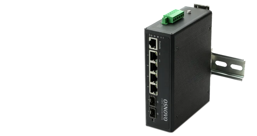 OSNOVO - Промышленный управляемый PoE коммутатор c 4 портами 90W и общей мощностью 360W