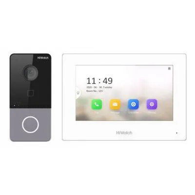 Hikvision Комплект IP-домофонии DS-D100IKWF(B), Ограниченно годен