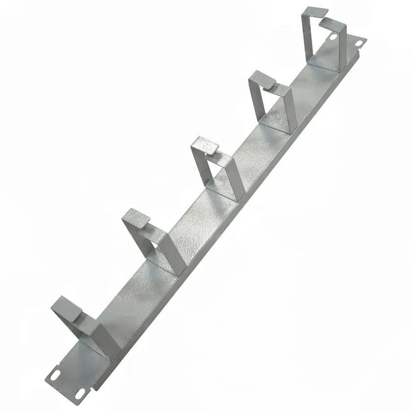 Бастион SKAT TB Org R5/45-G  Кабельный органайзер 19", 5 колец 45 мм, серый