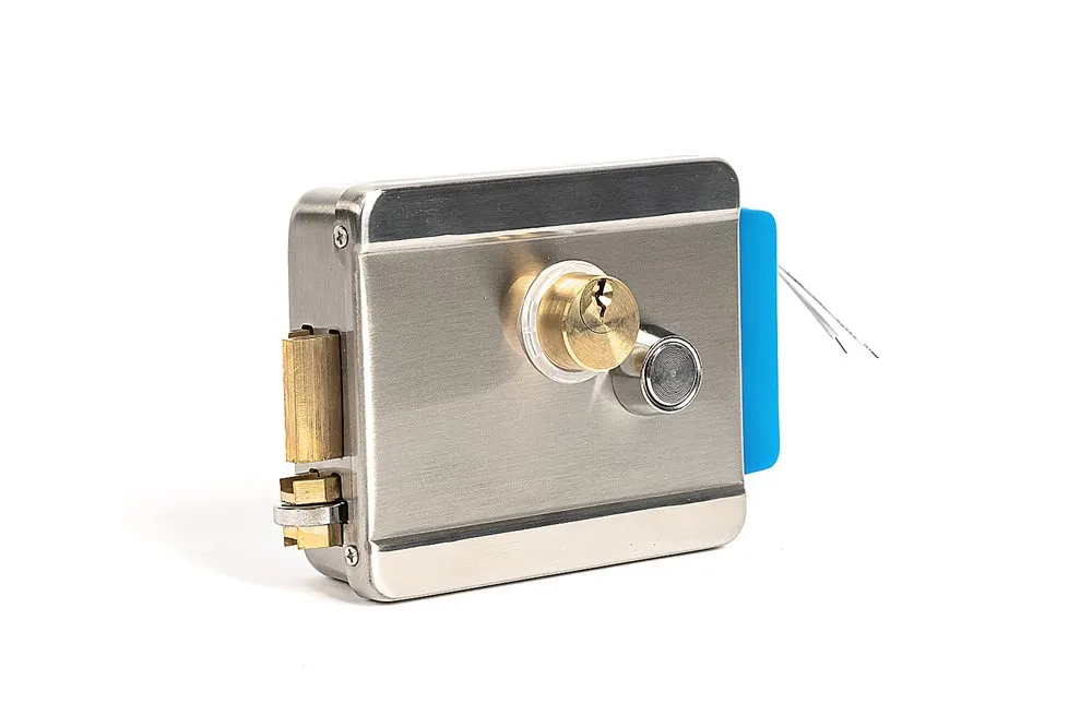 Бастион 8852 SPRUT Lock-03ER,  замок электромехан., 12В 3А, нержавеющая сталь, лев-прав