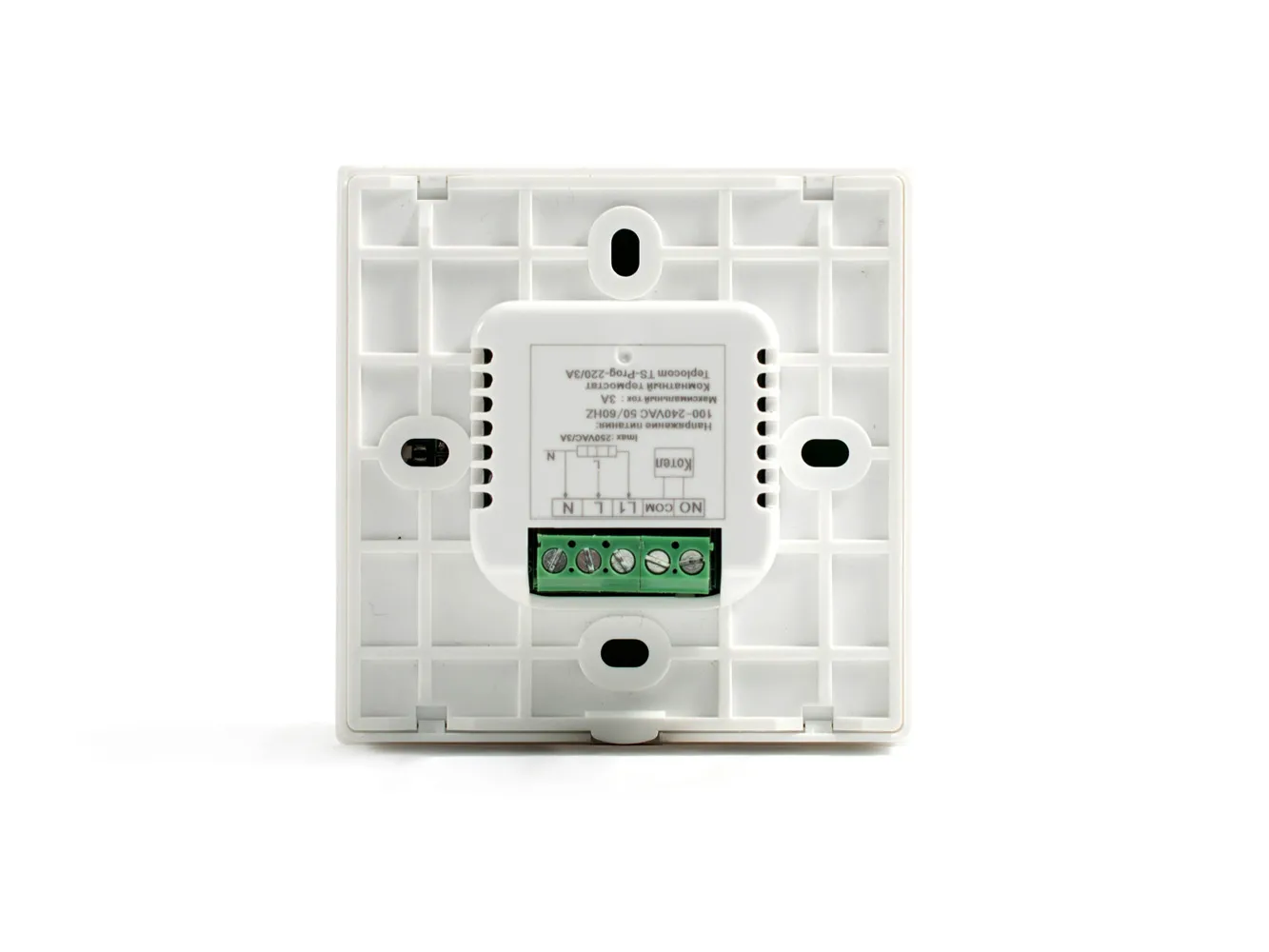 Бастион Термостат комнатный Teplocom TS-Prog-220/3A, проводной, прогр., реле 250В, 3А