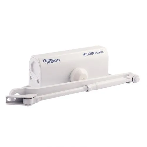 Доводчик дверной НОРА-М 540 URBOnization морозостойкий - Белый