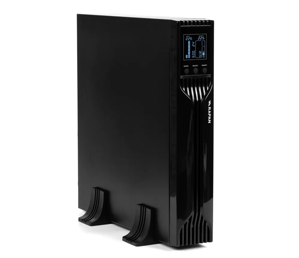 Бастион 8960 Источник бесперебойного питания RAPAN-UPS 3000 RACK+4x9Ah 2100 Вт, Line-interactive, синус, встроенные АКБ 6 шт.x 9Ah