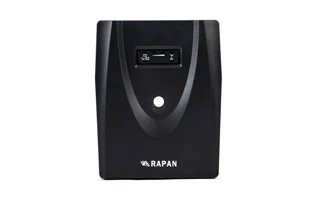 Бастион RAPAN-UPS 1500 ИБП 220В, 1500ВА/900Вт, мод.синус, встр. АКБ 24В (2х7Ач), 2хС13, 2хSchuko