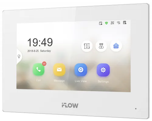 Видеодомофон iFLOW F-VI-3242IPE1/WHITE
