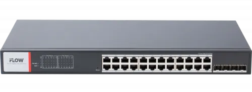 Сетевой коммутатор iFLOW F-SW-IM628HPOE-PM-24G4GO