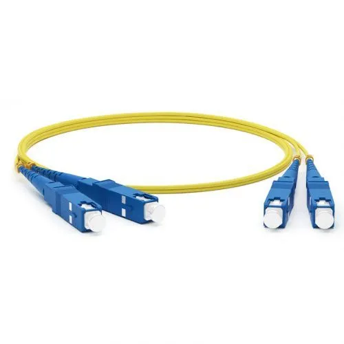 Патч-корд оптический соединительный (SM), 9/125 (OS2), SC/UPC-SC/UPC, (Duplex), LSZH, 2м REXANT