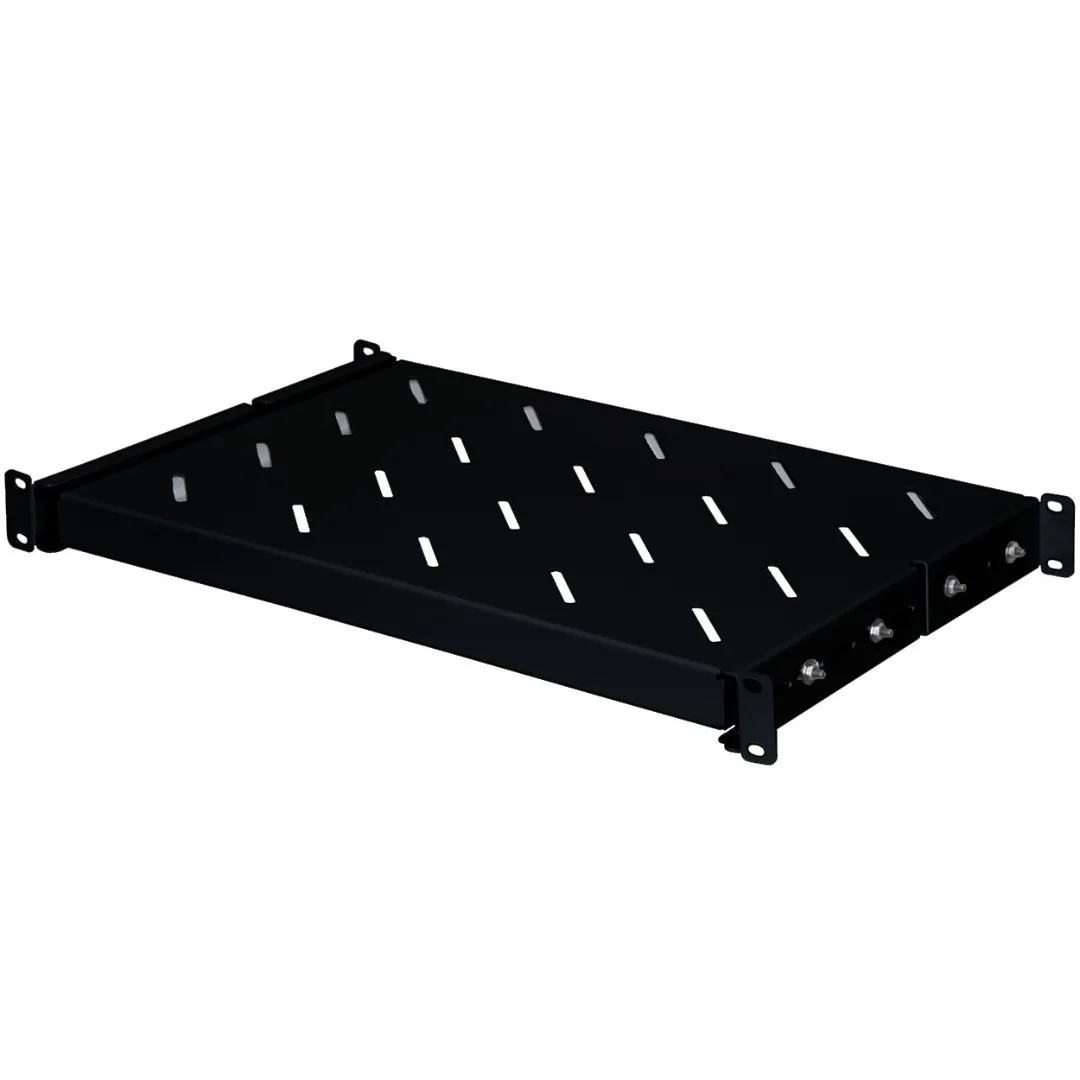 Бастион SKAT TB Shelf P800-B  Выдвижная полка 19" для шкафов 800 мм, черная
