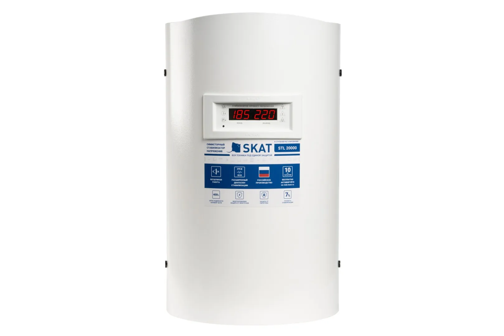 Бастион Skat STL-20000 исп. Н, стабилизатор сетевого напряжения, настенный, 220 В, 20000 ВА, Uвх.120-280В