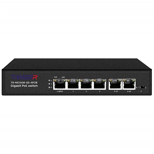 Неуправляемый коммутатор TR-NS1406-65-4POE