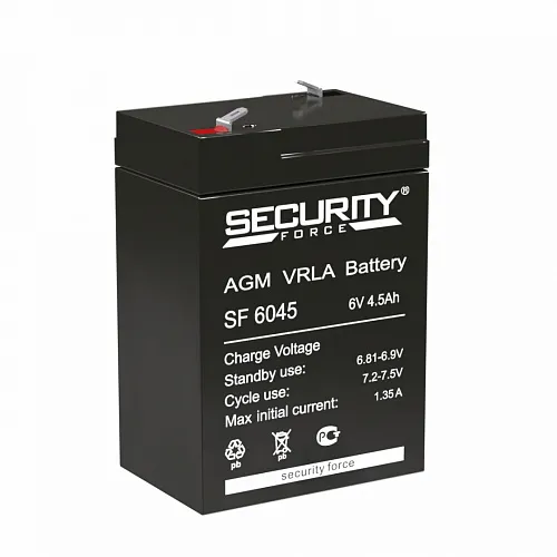 Аккумуляторная батарея Security Force SF 6045