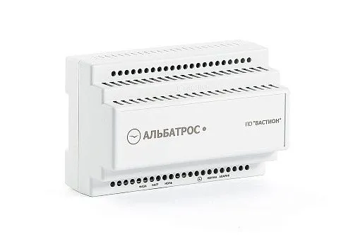 Бастион 218 Альбатрос-1500 DIN блок защиты электросети, 220В, 1500ВА, микропроцессор