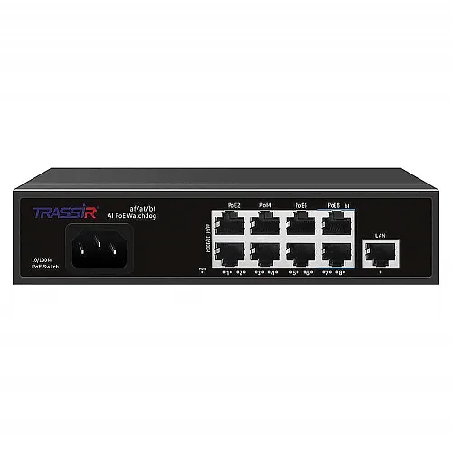 Неуправляемый Fast Ethernet РоЕ-коммутатор TR-NS1109-120-8PoE