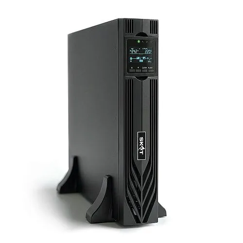 Бастион SKAT-UPS 2000-RACK-ON-4X9 P3 - ИБП 2000 Вт, Онлайн, синус, встр. АКБ 48В (4x9Ач), 2хSchuko