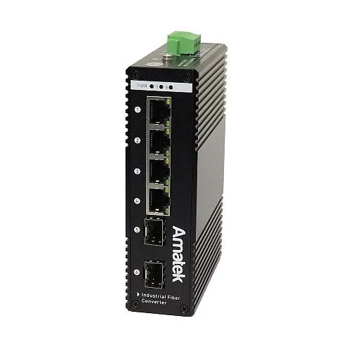 AN-SXG6P4A - промышленный 6-портовый гигабитный коммутатор с PoE до 120Вт