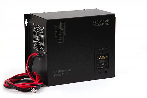 Бастион TEPLOCOM SOLAR-800 многофункциональный инвертор 220В 800ВА (500Вт)