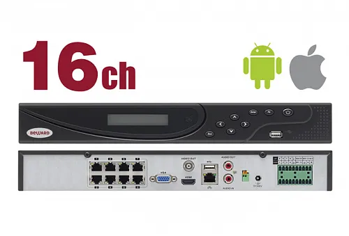 IP-видеорегистратор BK1216H2-P8