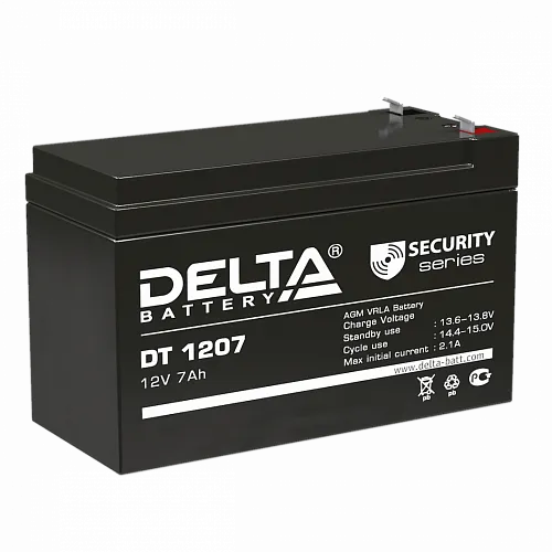 Аккумуляторная батарея Delta DT 1207