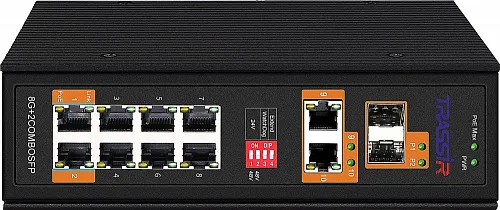 Неуправляемый промышленный коммутатор TR-NS15122S-300-8POE