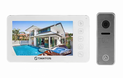 Комплекты домофонов Tantos Prime и iPanel 2+ (комплект многофункционального домофона 7")