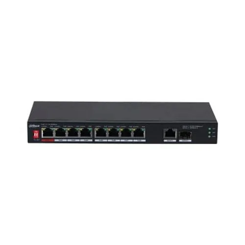 8-портовый неуправляемый коммутатор DH-PFS3110-8ET1GT1GF-96