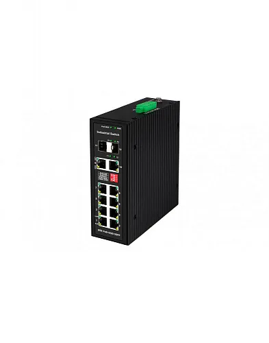 NS-SW-8G4G-P/I Промышленный PoE коммутатор Gigabit Ethernet на 10 портов.