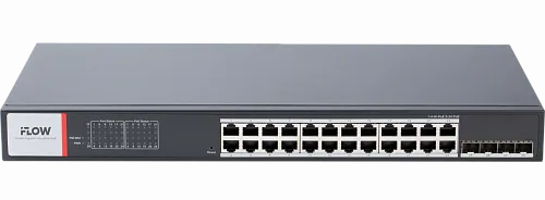 Сетевой коммутатор iFLOW F-SW-IM628HPOE-PM-24G4GO
