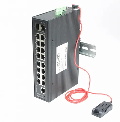 Промышленный управляемый (L2+) HiPoE коммутатор SW-81602/ILS(Port 90W,600W)