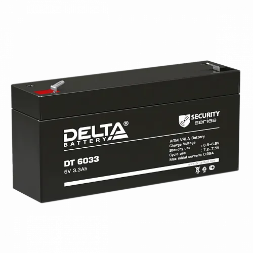 Аккумуляторная батарея Delta DT 6033 (125)