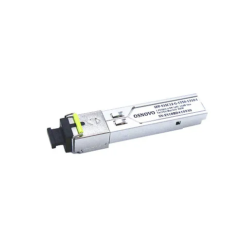 Оптический SFP Модуль промышленный SFP-S1SC12-G-1550-1310-I