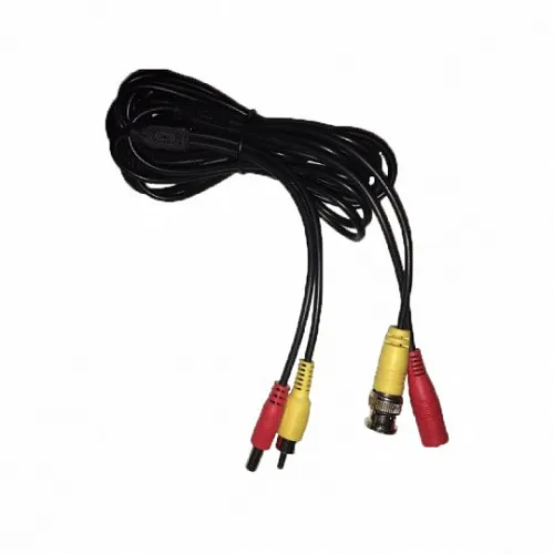 Кабель RCA — BNC + питание 3 метра
