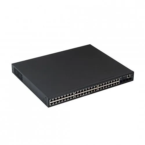 Бастион SKAT PoE-M-48G-4S управляемый L2+ коммутатор PoE Plus, 800Вт, порты: 48-Ethernet, 4-SFP