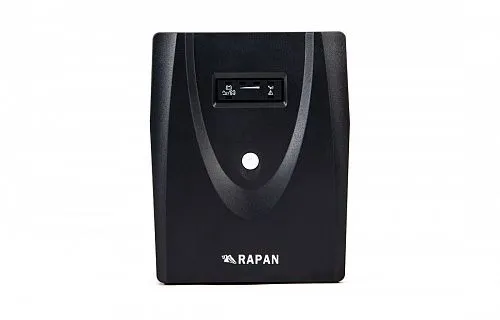 Бастион RAPAN-UPS 1500 ИБП 220В, 1500ВА/900Вт, мод.синус, встр. АКБ 24В (2х7Ач), 2хС13, 2хSchuko
