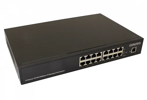 Управляемый PoE-инжектор Midspan-8/150RGM