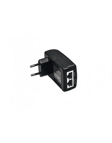 NS-PI-1F-15 PoE-инжектор Fast Ethernet на 1 порт. Соответствует стандартам PoE IEEE 802.3af.