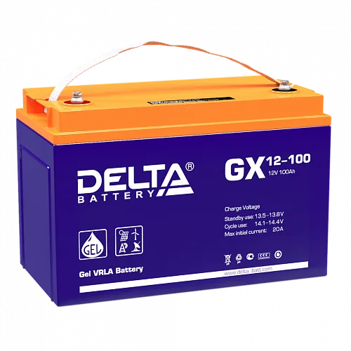 Аккумуляторная батарея Delta GX 12-100