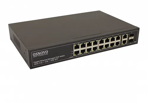 Управляемый L2 PoE коммутатор SW-8182/L(300W)
