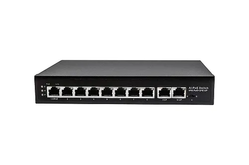NS-SW-8F2F-P/A Passive PoE коммутатор NST Fast Ethernet на 10 портов.