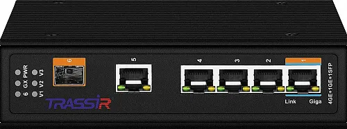 Неуправляемый промышленный коммутатор TR-NS15061S-150-4POE