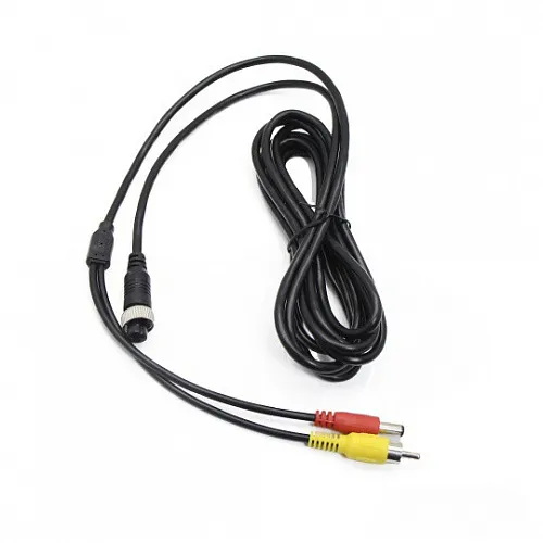 Кабель 4pin — RCA (видео) + (питание), 3 метра