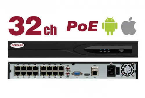 IP-видеорегистратор BK1232H2-P16