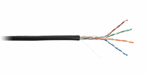 Кабель внешний NETLAN EC-UU004-5E-PE-BK-1