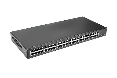 NS-PI-24G PoE-инжектор Gigabit Ethernet на 24 порта. Соответствует стандартам PoE IEEE 802.3af/at.