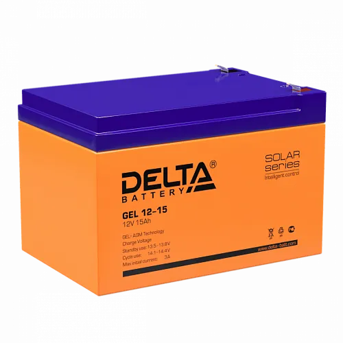Аккумуляторная батарея Delta GEL 12-15
