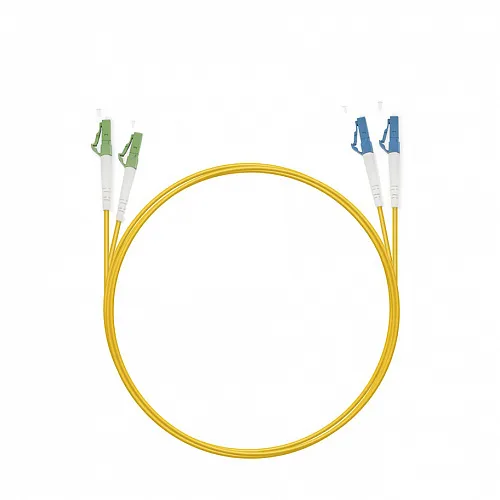 Cabeus FOP(d)-9-LC/APC-LC/UPC-5m Шнур оптический duplex LC/APC-LC/UPC 9/125 sm 5м LSZH