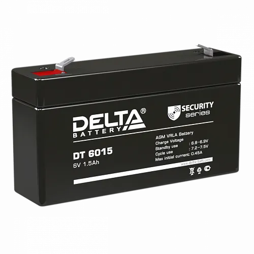 Аккумуляторная батарея Delta DT 6015